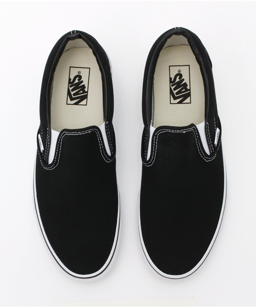 VANS(バンズ)の「VANS SLIP ON BLACK(スリッポン・メンズ・ブラック・10/9/8)」の5枚目の写真