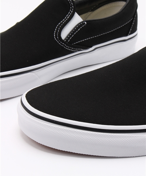 VANS(バンズ)の「VANS SLIP ON BLACK(スリッポン・メンズ・ブラック・10/9/8)」の6枚目の写真