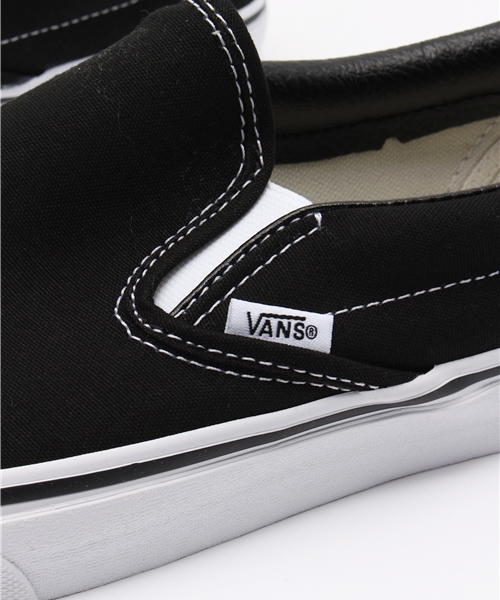 VANS(バンズ)の「VANS SLIP ON BLACK(スリッポン・メンズ・ブラック・10/9/8)」の7枚目の写真
