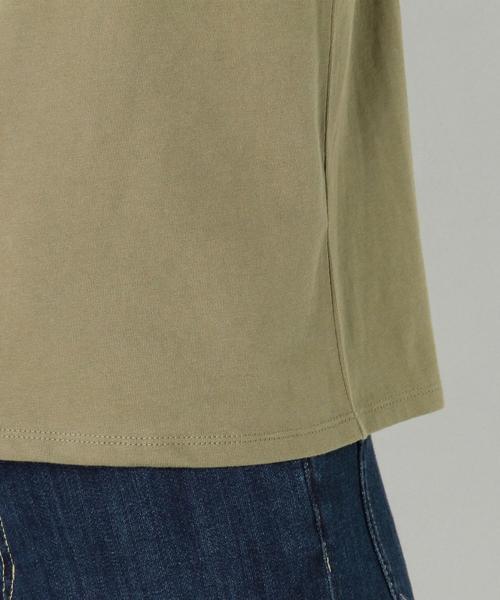 Another Edition（アナザーエディション）の「バルーンパフスリーブTシャツ/AEBFC  バルーンPUFF SSL T◆（Tシャツ/カットソー・レディース・オフホワイト/オリーブ・FREE）」の6枚目の写真