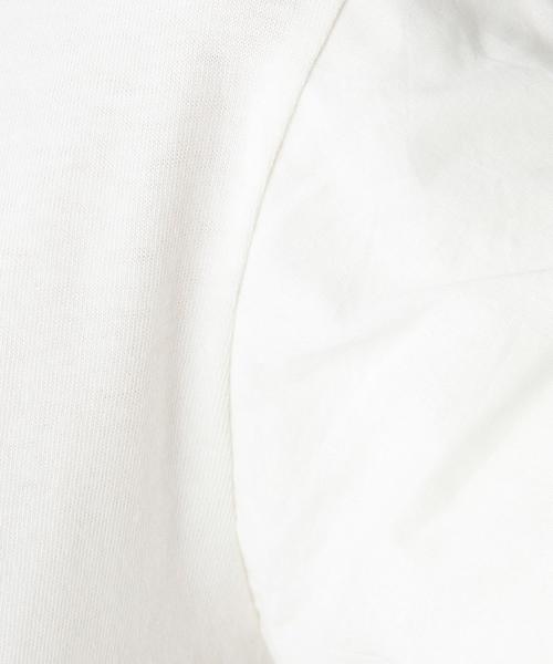 Another Edition（アナザーエディション）の「バルーンパフスリーブTシャツ/AEBFC  バルーンPUFF SSL T◆（Tシャツ/カットソー・レディース・オフホワイト/オリーブ・FREE）」の11枚目の写真