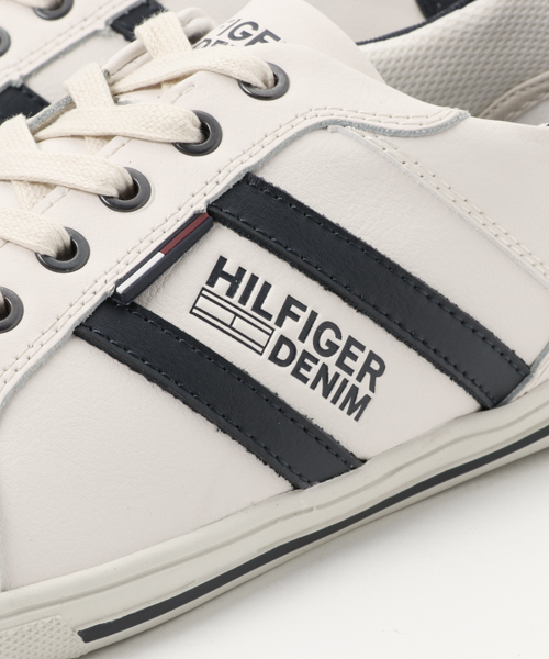 HILFIGER DENIM(ヒルフィガーデニム)の「サイドラインローカットスニーカー(スニーカー・メンズ・ブラック/ホワイト・43/42/41)」の9枚目の写真