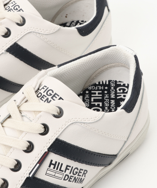HILFIGER DENIM(ヒルフィガーデニム)の「サイドラインローカットスニーカー(スニーカー・メンズ・ブラック/ホワイト・43/42/41)」の10枚目の写真