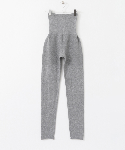 素敵な かぐれ（カグレ）の「nuone カシミヤシルクロングパンツ レッグウェア