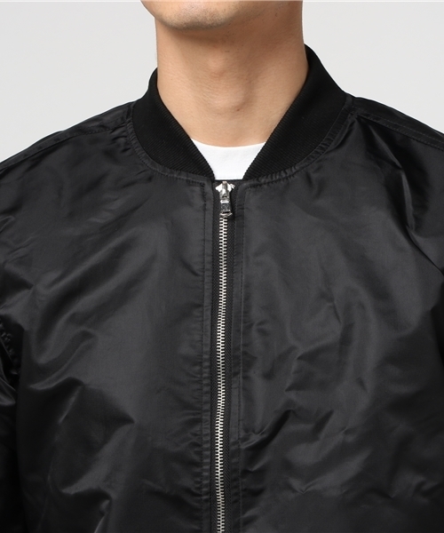 VENCEEXCHANGE（ヴァンスエクスチェンジ）の「ナイロンMA-1                        （MA-1・メンズ・ダークグリーン/ブルー/ブラック・LARGE/MEDIUM）」の7枚目の写真