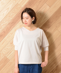 un dix cors | シャドーストライププルオーバー(Tシャツ/カットソー)