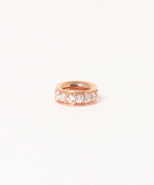 Bloom ブルーム シルバー チャーム ピンクゴールド キュービックジルコニア ベビーエタニティー チャーム チェーン別売り チャーム アクセサリー Bloom ブルーム のファッション