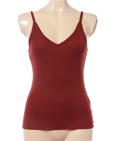 MOUSSY（マウジー）の「BASIC MELLOW CAMISOLE（キャミソール・レディース・イエロー系その他/ブラック/ブラウン/ライトグレー・FREE）」の9枚目の写真