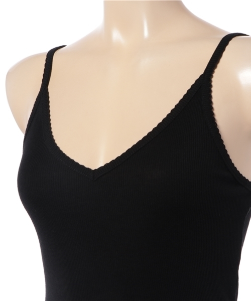 MOUSSY（マウジー）の「BASIC MELLOW CAMISOLE（キャミソール・レディース・イエロー系その他/ブラック/ブラウン/ライトグレー・FREE）」の6枚目の写真