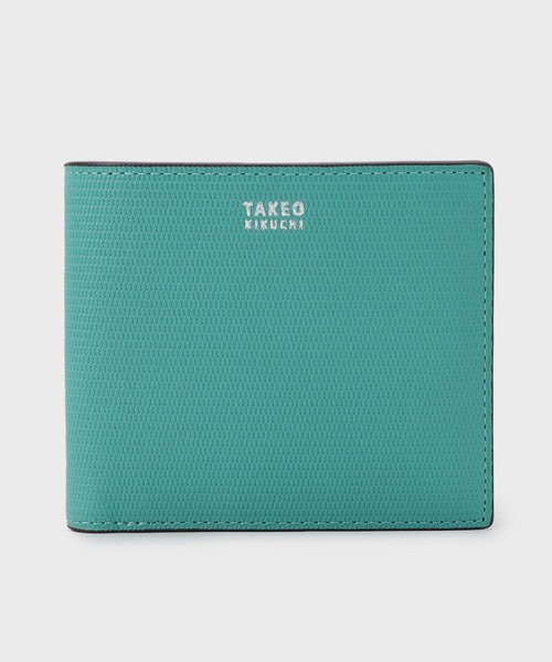 セール】【ソフト＆ナチュラル】ミニメッシュ レザー 2つ折り財布