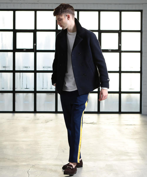 BEAUTY&YOUTH UNITED ARROWS（ビューティーアンドユースユナイテッドアローズ）の「【WEB限定】 by ジャージ ライン テーパードパンツ（その他パンツ・メンズ・ネイビー/ブラック/その他・LARGE/MEDIUM/SMALL）」の10枚目の写真