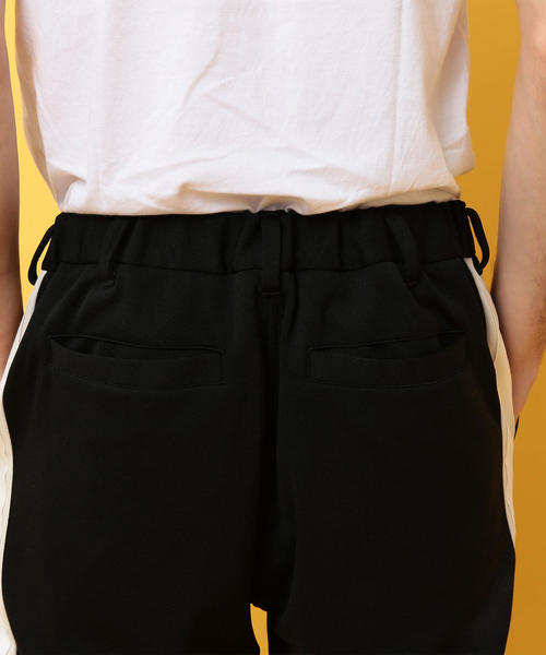 BEAUTY&YOUTH UNITED ARROWS（ビューティーアンドユースユナイテッドアローズ）の「【WEB限定】 by ジャージ ライン テーパードパンツ（その他パンツ・メンズ・ネイビー/ブラック/その他・LARGE/MEDIUM/SMALL）」の19枚目の写真