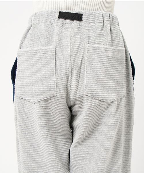 go slow caravan（ゴースローキャラバン）の「ベロアワイドパンツ（その他パンツ・レディース・グレー/ネイビー・FREE）」の7枚目の写真