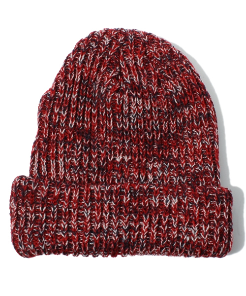 Dickies（ディッキーズ）の「DKミックスニットキャップ（ニットキャップ/ビーニー・メンズ・ブラック/ネイビー/キャメル/レッド・FREE）」の5枚目の写真