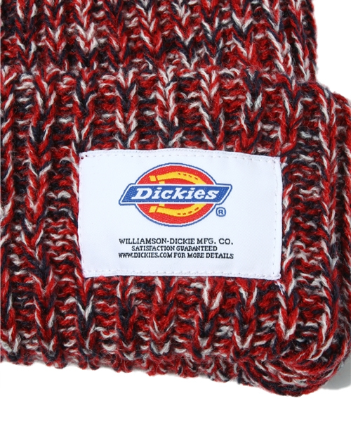 Dickies（ディッキーズ）の「DKミックスニットキャップ（ニットキャップ/ビーニー・メンズ・ブラック/ネイビー/キャメル/レッド・FREE）」の6枚目の写真
