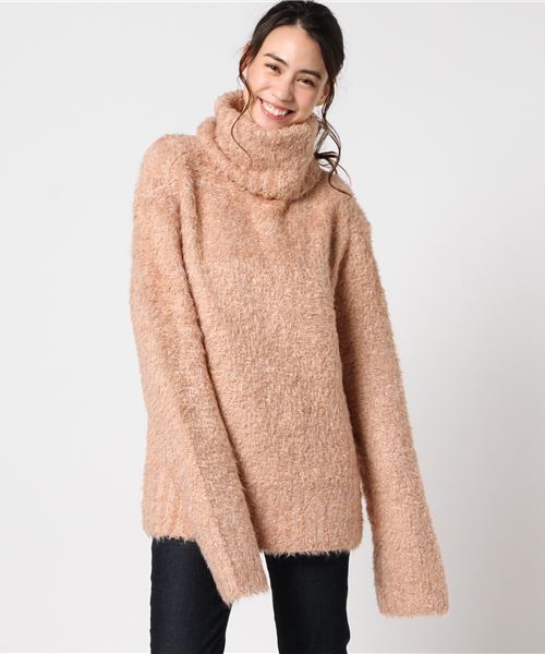 ELIN(エリン)の「ELIN / エリン:Teddy turtle neck:11706-15-0714