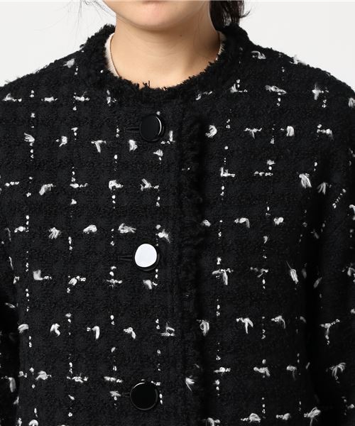 イエナ⭐︎コートネイビー/アイボリー IENA｜イエナのジャケット/アウター（ブルー・ネイビー/青色系