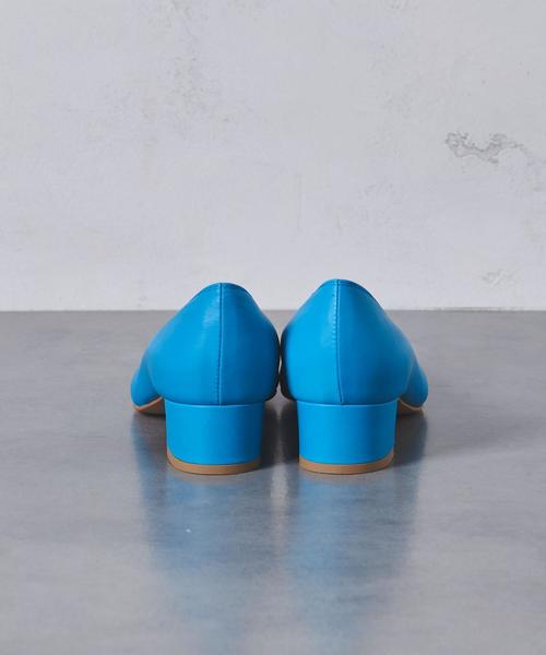 CHEMBUR（チェンバー）の「＜CHEMBUR（チェンバー）＞ チャンキーヒール パンプス ◆（パンプス・レディース・ロイヤルブルー・37/36h/35/36/38/37h/35h）」の4枚目の写真