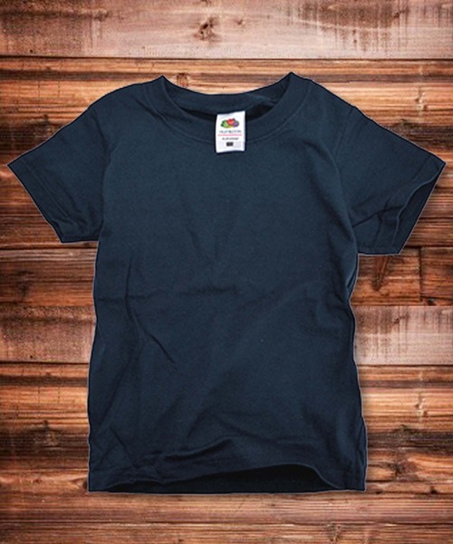 FRUIT OF THE LOOM(フルーツオブザルーム)の「フルーツ・オブ・ザ・ルーム 無地 半袖 Tシャツ キッズ(Tシャツ/カットソー・キッズ・ホワイト/ブラック/杢グレー/グリーン/ロイヤルブルー/ピンク/レッド/ネイビー/ブルー系その他/パープル/イエロー/オレンジ・90/100/110/120/130/140/150)」の6枚目の写真