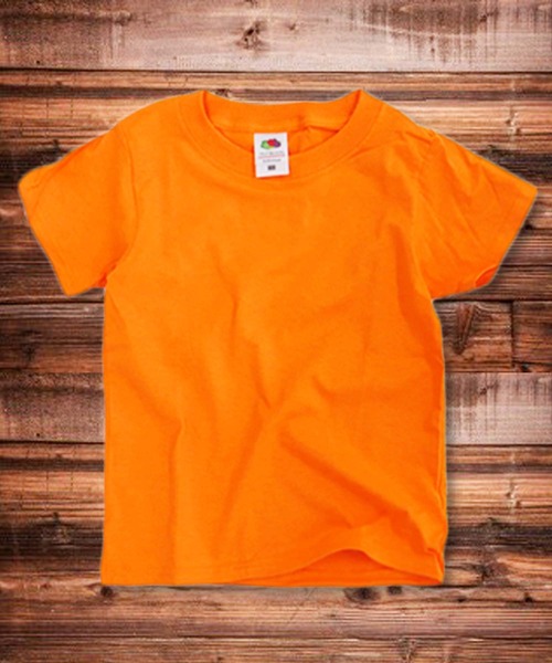 FRUIT OF THE LOOM(フルーツオブザルーム)の「フルーツ・オブ・ザ・ルーム 無地 半袖 Tシャツ キッズ(Tシャツ/カットソー・キッズ・ホワイト/ブラック/杢グレー/グリーン/ロイヤルブルー/ピンク/レッド/ネイビー/ブルー系その他/パープル/イエロー/オレンジ・90/100/110/120/130/140/150)」の12枚目の写真