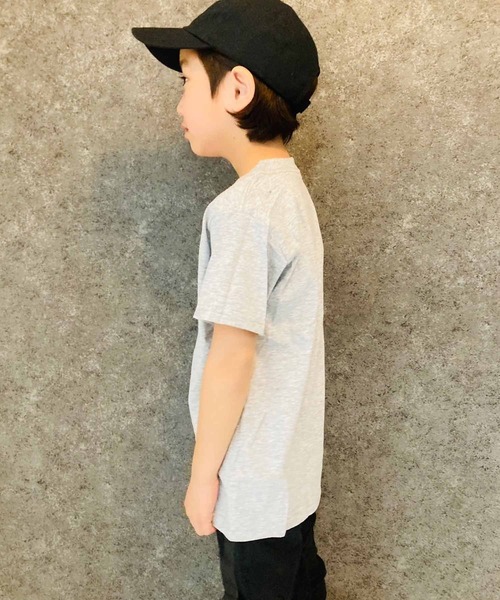 FRUIT OF THE LOOM(フルーツオブザルーム)の「フルーツ・オブ・ザ・ルーム 無地 半袖 Tシャツ キッズ(Tシャツ/カットソー・キッズ・ホワイト/ブラック/杢グレー/グリーン/ロイヤルブルー/ピンク/レッド/ネイビー/ブルー系その他/パープル/イエロー/オレンジ・90/100/110/120/130/140/150)」の21枚目の写真