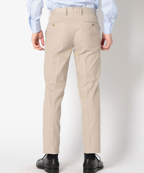 SHIPS（シップス）の「SD: バーズ・アイ ソリッド ノープリーツ パンツ（ライトブラウン）（その他パンツ・メンズ・ライトブラウン・44/46/48）」の3枚目の写真