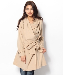 SLY LANG | 13Sドレープトレンチコート(トレンチコート)