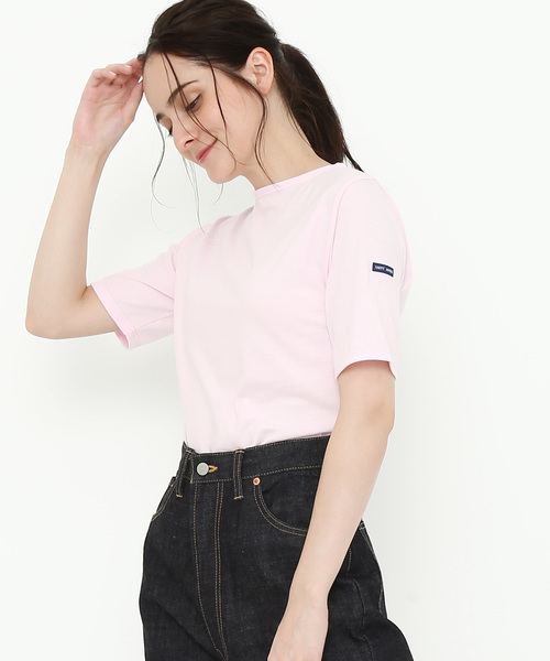 SAINT JAMES（セントジェームス）の「【SAINT JAMES】PIRIAC SOLID（Tシャツ/カットソー・レディース・ブラック/グレー/ベージュ/ブルー系その他2/ピンク/ホワイト/ネイビー/レッド・FREE/L/M/S/X-LARGE/X-SMALL）」の8枚目の写真