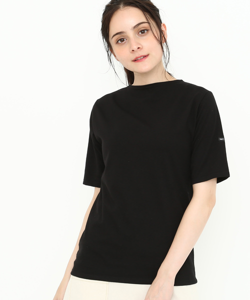 SAINT JAMES（セントジェームス）の「【SAINT JAMES】PIRIAC SOLID（Tシャツ/カットソー・レディース・ブラック/グレー/ベージュ/ブルー系その他2/ピンク/ホワイト/ネイビー/レッド・FREE/L/M/S/X-LARGE/X-SMALL）」の3枚目の写真