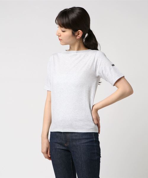 新品SAINT JAMES PIRAC A U Tシャツ BOUQUET T1 solid3.jpg