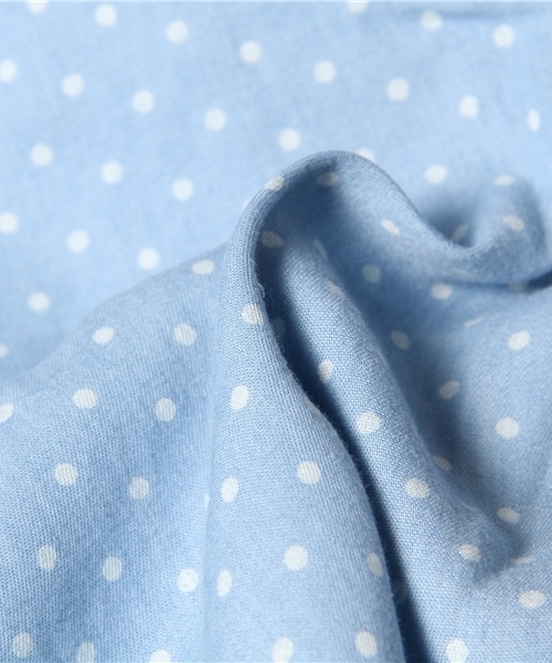 WHO'S WHO gallery（フーズフーギャラリー）の「デニムベルト付ショートパンツ（スラックス・メンズ・インディゴブルー/ブルー/ドット/その他1・MEDIUM/LARGE）」の8枚目の写真