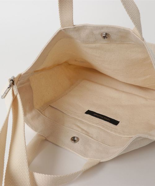 VENCEEXCHANGE（ヴァンスエクスチェンジ）の「イージートートバッグ（トートバッグ・メンズ・オフホワイト/その他30・フリー）」の5枚目の写真