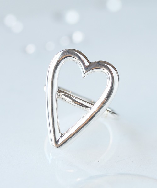 e.m.（イーエム）の「【再入荷】SILVER925シルバーハートリング