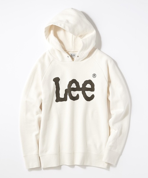 Lee（リー）の「【Lee】ロゴスウェットパーカー（スウェット・レディース・ブラック/パープル/グレー/オフホワイト/ピンク/ワイン/ネイビー・M/L）」の16枚目の写真