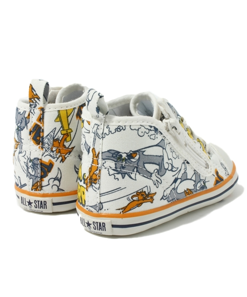 CONVERSE（コンバース）の「BABY ALL STAR TJ RZ/ベビー オールスター TJ RZ（スニーカー・キッズ・ホワイト・12cm/12.5cm/13cm/13.5㎝/14cm/14.5㎝/15cm）」の4枚目の写真