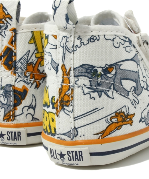CONVERSE（コンバース）の「BABY ALL STAR TJ RZ/ベビー オールスター TJ RZ（スニーカー・キッズ・ホワイト・12cm/12.5cm/13cm/13.5㎝/14cm/14.5㎝/15cm）」の8枚目の写真