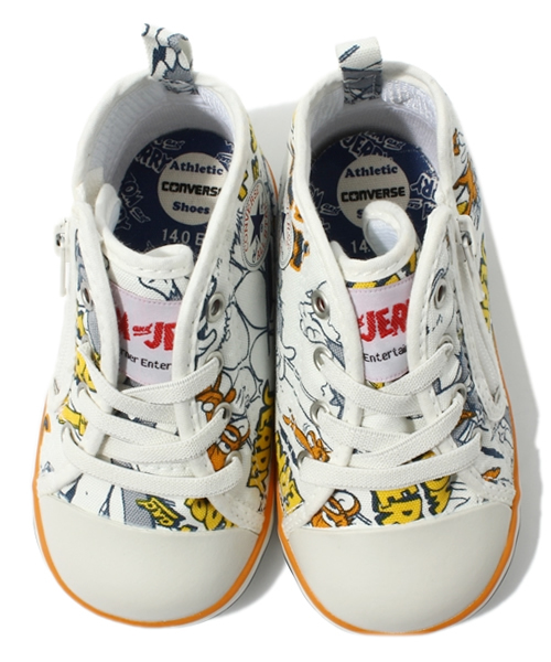 CONVERSE（コンバース）の「BABY ALL STAR TJ RZ/ベビー オールスター TJ RZ（スニーカー・キッズ・ホワイト・12cm/12.5cm/13cm/13.5㎝/14cm/14.5㎝/15cm）」の9枚目の写真