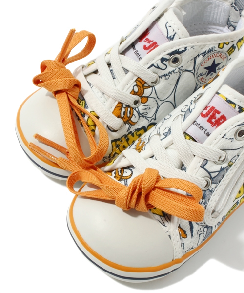 CONVERSE（コンバース）の「BABY ALL STAR TJ RZ/ベビー オールスター TJ RZ（スニーカー・キッズ・ホワイト・12cm/12.5cm/13cm/13.5㎝/14cm/14.5㎝/15cm）」の10枚目の写真