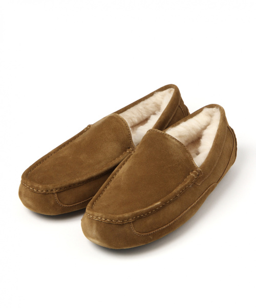 UGG（アグ）の「UGG/アグ　ASCOT（モカシン/デッキシューズ・メンズ・ベージュ/チャコール・SMALL/MEDIUM/LARGE）」の16枚目の写真
