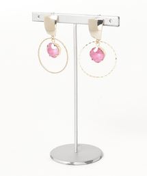 【Blanche Neige】スワロフスキーのスパークルピアス