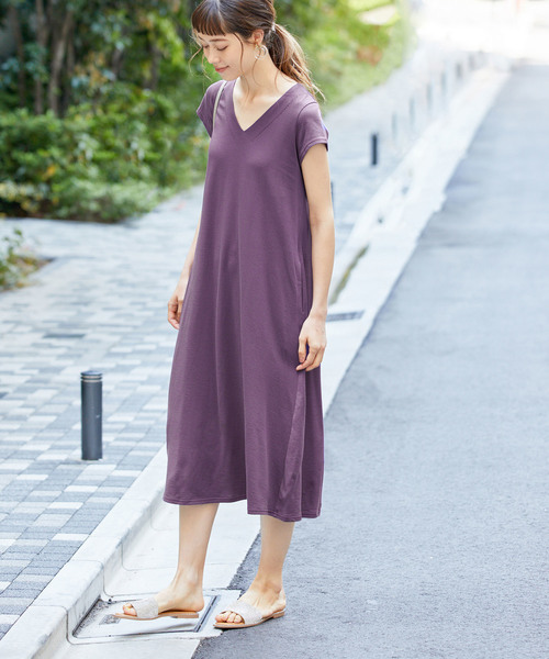 Adam et Rope' - みーこ アダムエロペ ADAM ET ROPE'  小野メリヤス 極美品 ADAM ET ROPE'（アダムエロペ）の「ONOメリヤスミニ裏毛Aライン