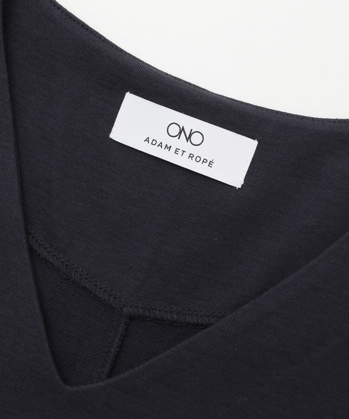 ADAM ET ROPE'（アダムエロペ）の「ONOメリヤスミニ裏毛Aライン