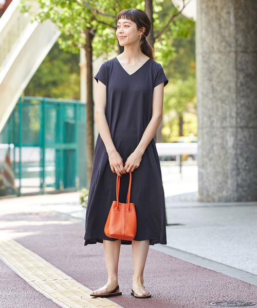 Adam et Rope' - みーこ アダムエロペ ADAM ET ROPE'  小野メリヤス 極美品 ADAM ET ROPE'（アダムエロペ）の「ONOメリヤスミニ裏毛Aライン