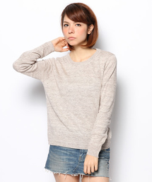 goa | Linen ｸﾙｰﾌﾟﾙｵｰﾊﾞｰ(Tシャツ/カットソー)