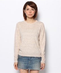 goa | Linen ｸﾙｰﾌﾟﾙｵｰﾊﾞｰ(Tシャツ/カットソー)