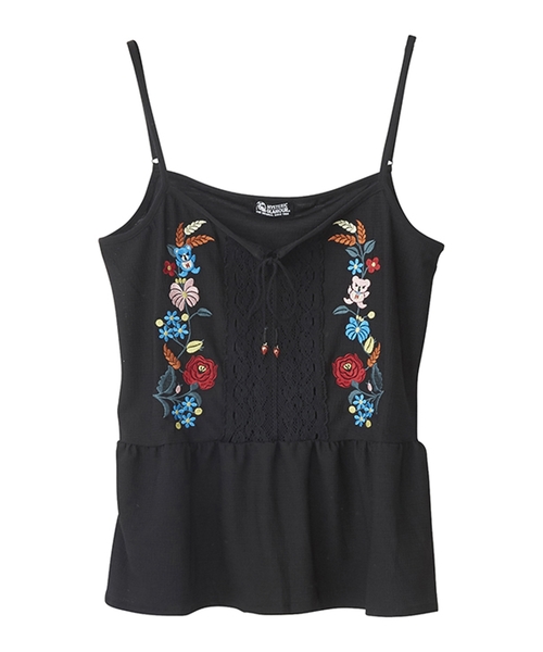 ⭐︎レア⭐︎hysteric glamor ファックベアキャミソール HYSTERIC GLAMOUR（ヒステリックグラマー）の「FLOWER BEAR刺繍