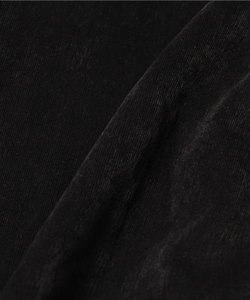 WEGO（ウィゴー）の「コーデュロイフレアスカート（スカート・レディース・ブラック・FREE）」の7枚目の写真