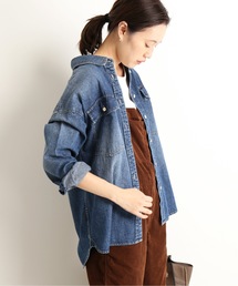 SLOBE IENA(�X���[�u�C�G�i)��LE DENIM BIG�V���c��(�V���c/�u���E�X)