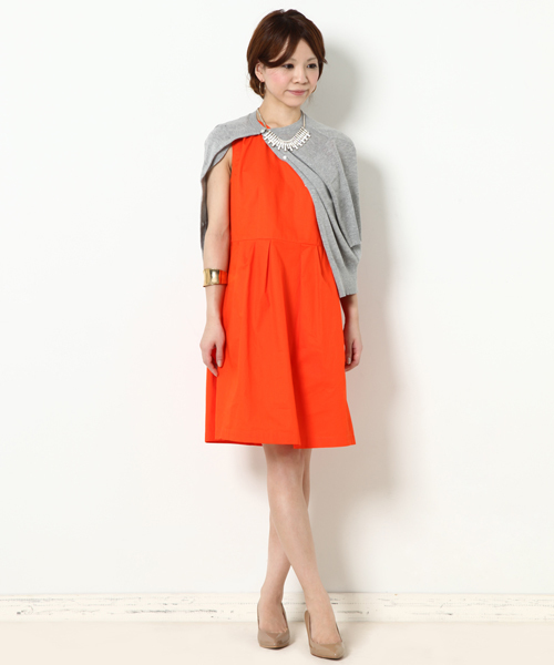 Liesse（リエス）の「半袖カーデ（カーディガン/ボレロ・レディース・ホワイト/ブラック/グレー/ブルー/ダークブラック/トップグレー・9）」の15枚目の写真