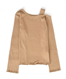 w closet | オフショルダーメロウプルオーバー(Tシャツ/カットソー)